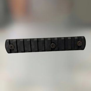 Планка Picatinny для кріплення на M-LOK, Чорна, DLG TACTICAL (DLG-113-black) 11 Slots, планка Пікатінні для M-LOK 11 слотів 242251 фото
