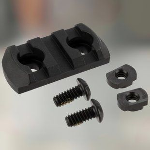 Планка Picatinny для кріплення на M-LOK, Magpul M-LOK на 3 слоти Weaver / Picatinny, полімерна (MAG589) 243349 фото