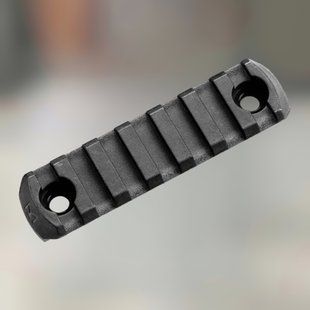 Планка Picatinny для кріплення на M-LOK, Magpul M-LOK на 7 слотов Weaver Picatinny, полімерна 243348 фото