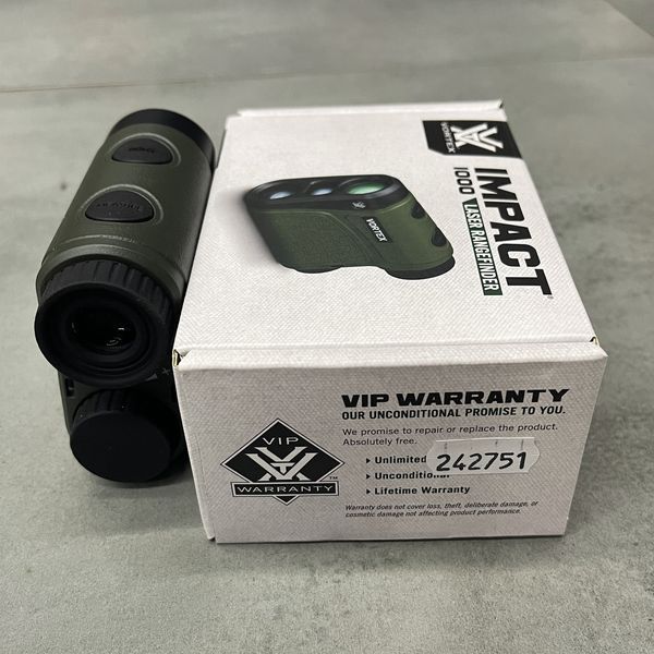 Далекомір лазерний Vortex Impact 1000 (LRF101), 6x20, дальність 4.6 - 914м, режим LOS для стрільби з гвинтівки, кутова компенсація 242751 фото