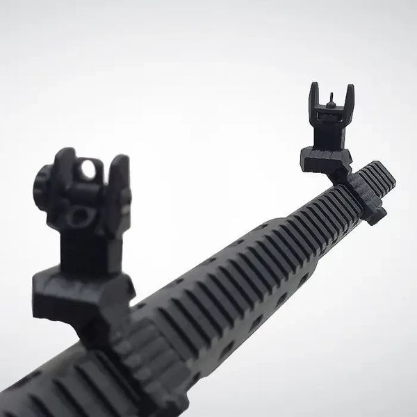 Мушка і цілик 45&deg;, DLG Tactical DLG-185, високі, складні, на Picatinny 245541 фото