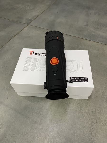 Тепловизор ThermTec Cyclops 350D, 25/50 мм, AI-режим распознавания и оценки дистанции, Wi-Fi 244098 фото