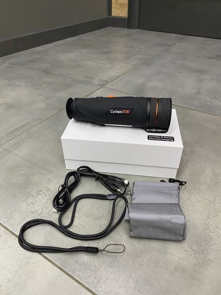 Тепловизор ThermTec Cyclops 350D, 25/50 мм, AI-режим распознавания и оценки дистанции, Wi-Fi 244098 фото