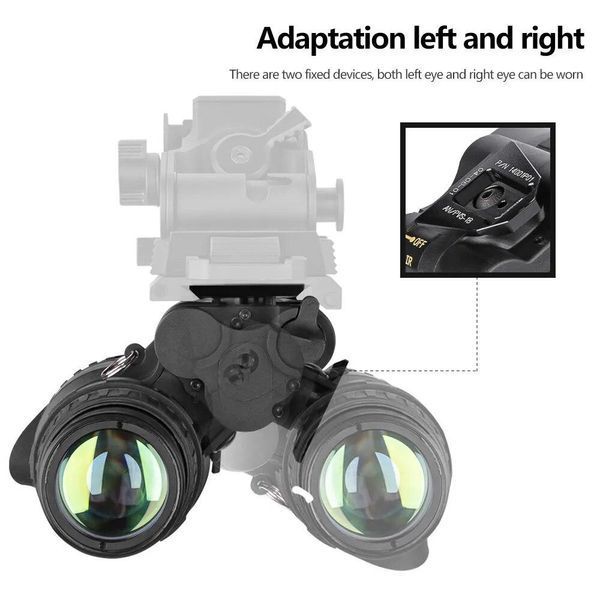 Монокуляр нічного бачення Spina optics PVS-18, 1х32, цифровий, кріплення на шолом + на Пікатінні + підсумок 244738 фото