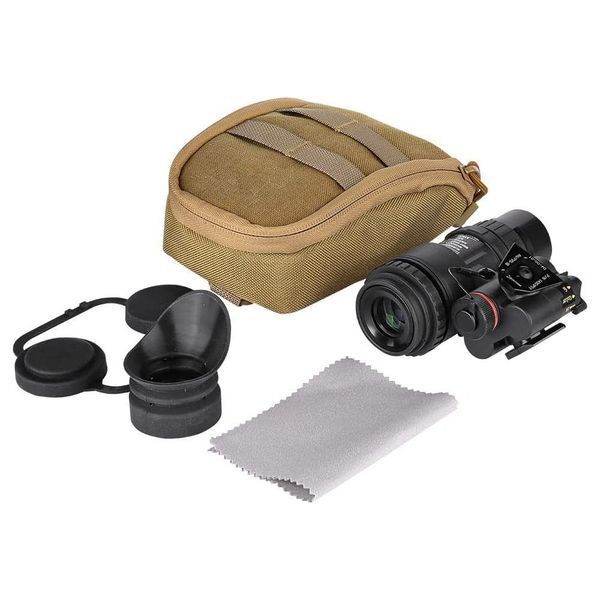 Монокуляр нічного бачення Spina optics PVS-18, 1х32, цифровий, кріплення на шолом + на Пікатінні + підсумок 244738 фото