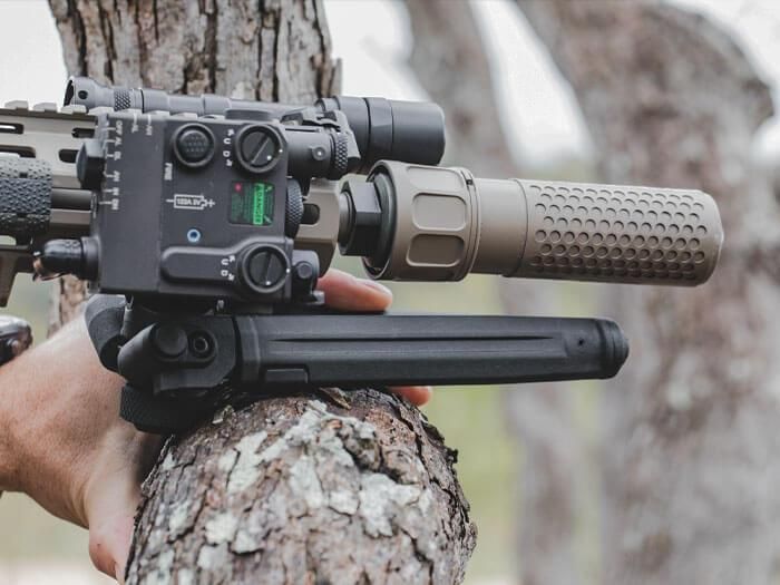Сошки Magpul Bipod M-LOK, цвет Чёрный, база крепления M-LOK, MAG933 244127 фото