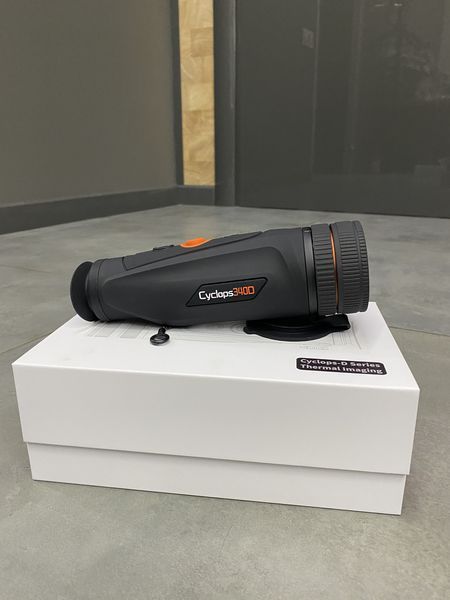 Тепловізор ThermTec Cyclops 340D, 20/40 мм, AI-режим розпізнавання та оцінки дистанції, двосторонній Wi-Fi 244097 фото