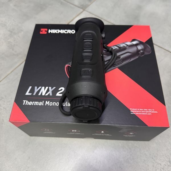 Тепловизионный монокуляр HikMicro Lynx LH19 2.0, 384&times;288, 50 Гц, объектив 19 мм, OLED 1024&times;768, Wi-Fi 245575 фото