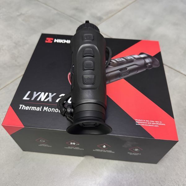 Тепловизионный монокуляр HikMicro Lynx LH19 2.0, 384&times;288, 50 Гц, объектив 19 мм, OLED 1024&times;768, Wi-Fi 245575 фото
