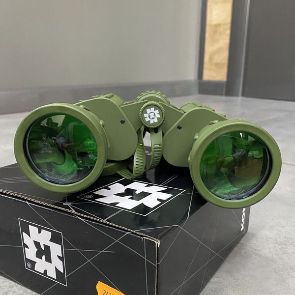 Бинокль KONUS KONUSARMY 10x50&nbsp;W.A., широкое поле обзора, чехол 243991 фото