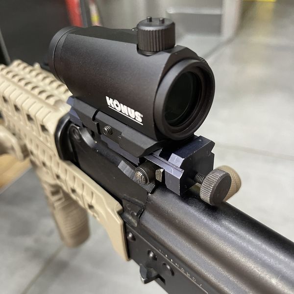 Коліматорний приціл KONUS SIGHT-PRO ATOMIC-R 1x20,&nbsp;3 MOA, червона крапка 241618 фото