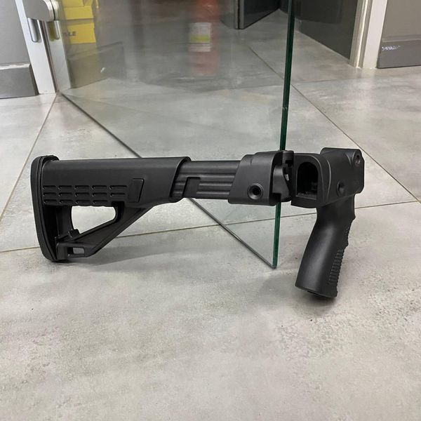 Рукоятка пістолетна для Remington 870, 750 DLG Tactical (DLG-108) з відсіком і гніздами для кріплення ременя 244080 фото