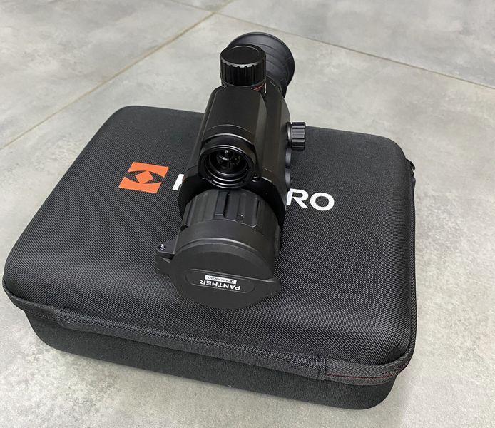 Тепловізійний приціл HikMicro Panther PH35L, 384&times;288, 50 Гц, об'єктив 35 мм, OLED 1024&times;768, лазерний далекомір (HM-TR23-35XG/W-PH) 242029 фото
