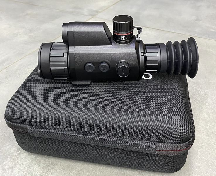 Тепловізійний приціл HikMicro Panther PH35L, 384&times;288, 50 Гц, об'єктив 35 мм, OLED 1024&times;768, лазерний далекомір (HM-TR23-35XG/W-PH) 242029 фото
