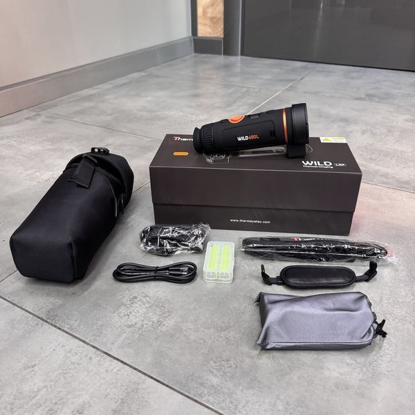 Тепловизионный монокуляр ThermTec Wild 650L LRF, 50 мм, 640х512, NETD&le;18мК, Wi-Fi, 50 Гц, AMOLED, AI-режим 245599 фото