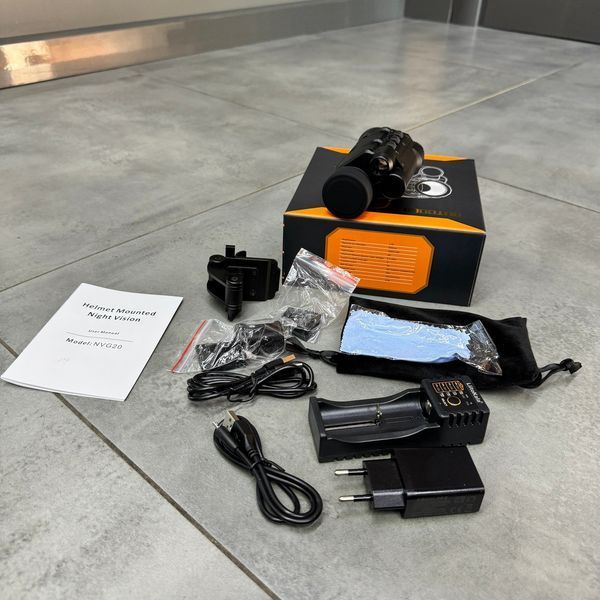 Монокуляр ночного видения Spina optics NVG30, цифровой, 940 нм, WiFi, крепление на шлем, аккумулятор 245418 фото