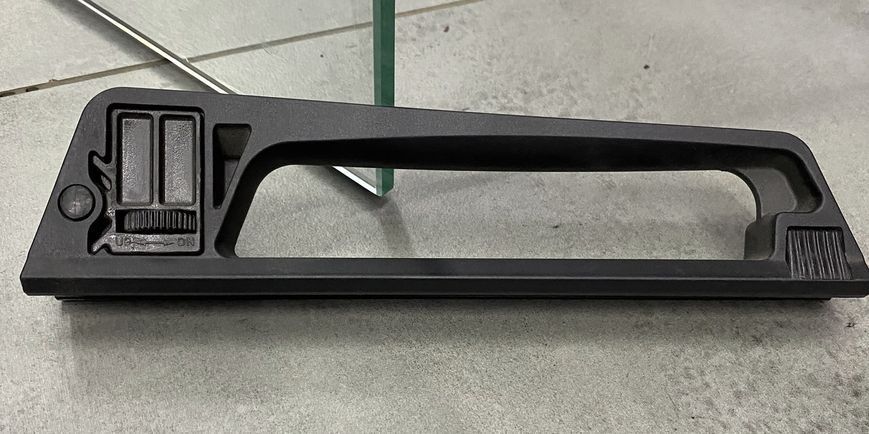 Ручка для транспортировки AR Черная, DLG TACTICAL (DLG-075), быстросъемная, Пикатинни, встроенный целик 241851 фото