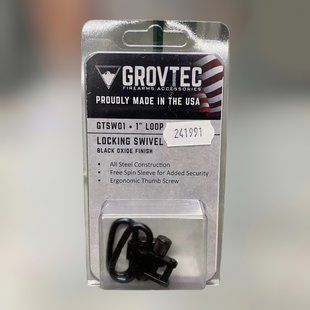Антабки (2 шт.) GrovTec для ременя шириною 2.5 см., кріплення для ременя на зброю 241991 фото