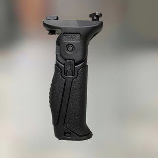 Рукоятка перенесення вогню передня DLG TACTICAL (DLG-047-black), колір Чорний, складана, установка на M-LOK. 241869 фото