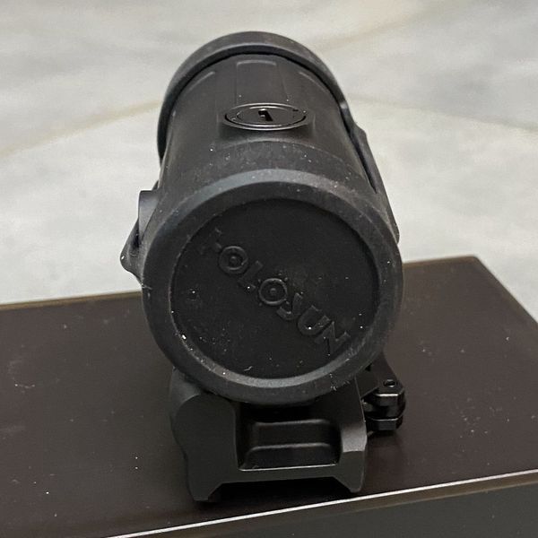 Магніфер Holosun HM3XT, 3x, 28 мм, відкидний механізм і швидкознімне кріплення на Вівер/Пікатінні 243385 фото