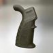Рукоятка пістолетна для AR15 прогумована DLG TACTICAL (DLG-123-green), Олива, з відсіком, "бобровий хвіст" 241876 фото