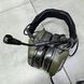 Наушники тактические Earmor M32X MOD4, активные, с креплением на шлем и оголовьем, цвет Олива 245517 фото 4