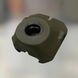 Посадочное гнездо под антабку для цевья, цвет Олива, DLG TACTICAL (DLG-158-green) QD под Пикатинни 241872 фото