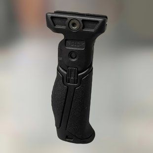Рукоятка перенесення вогню DLG Tactical (DLG-048-black) на планку Picatinny, колір Чорний, складана, ручка перенесення вогню 242255 фото