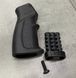 Рукоятка пістолетна для AR15 прогумована DLG TACTICAL (DLG-106-black), Чорна, з відсіком для батарейок 241878 фото 2