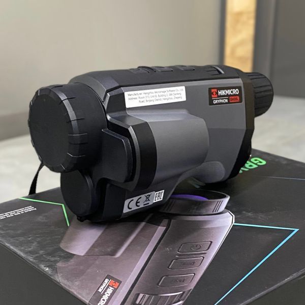 Тепловизионный монокуляр HikMicro Gryphon GH35L LRF, 35 мм, лазерный дальномер, цифровая камера, Wi-Fi 243415 фото