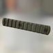 Планка Picatinny для крепления на M-LOK, Олива, DLG TACTICAL (DLG-113-green) 11 Slots, планка Пикатинни для M-LOK 11 слотов 241726 фото