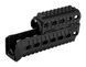 Цівка на АК 47/74 DLG TACTICAL (DLG-099-black) полімерна, колір Чорний, 2 планки picatinny з кріпленням M-LOK 242246 фото 4