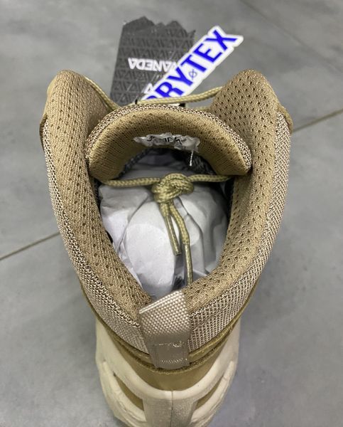 Берці низькі DryTex Waterproof Vaneda 1192, 40 р., Койот, тактичні напівберці, черевики для військових 243623 фото