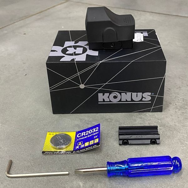 Коліматорний приціл KONUS SIGHT-PRO Fission 2.0, 4 MOA, кріплення на 22 мм / 11 мм 244269 фото