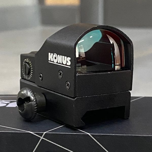 Коліматорний приціл KONUS SIGHT-PRO Fission 2.0, 4 MOA, кріплення на 22 мм / 11 мм 244269 фото
