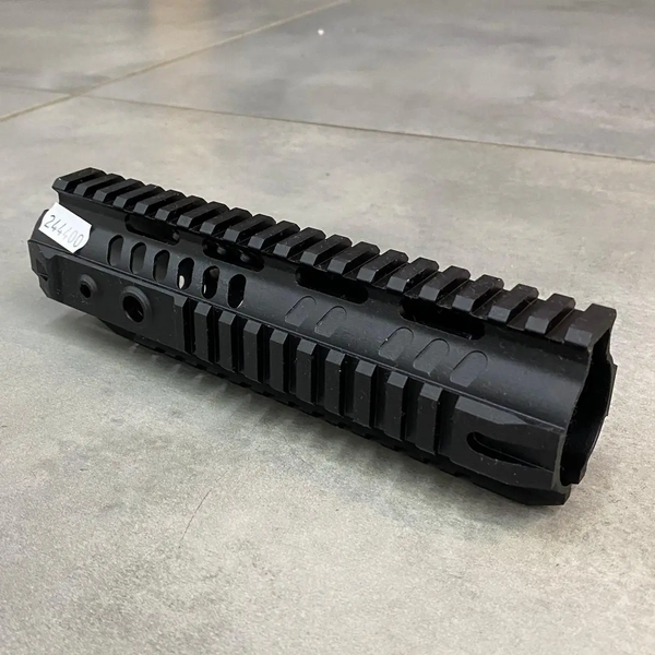 Цівка алюмінієва 21 см для AR15 з планками Пікатінні, колір &mdash; Чорний, LD Turkish 244400 фото