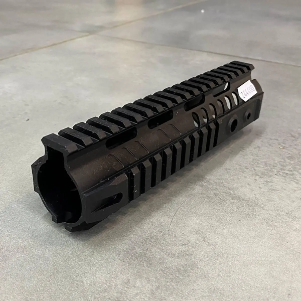 Цівка алюмінієва 21 см для AR15 з планками Пікатінні, колір &mdash; Чорний, LD Turkish 244400 фото