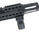 Рукоятка передня коротка DLG TACTICAL (DLG-117-black), колір Чорний, з відсіком, з планкою Пікатінні 241861 фото 9