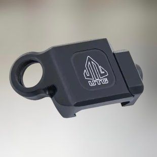 Кріплення адаптер для QD антабки Leapers UTG, з кутом 45&deg;, Picatinny, двостороннє, TL-SWPM01 243189 фото