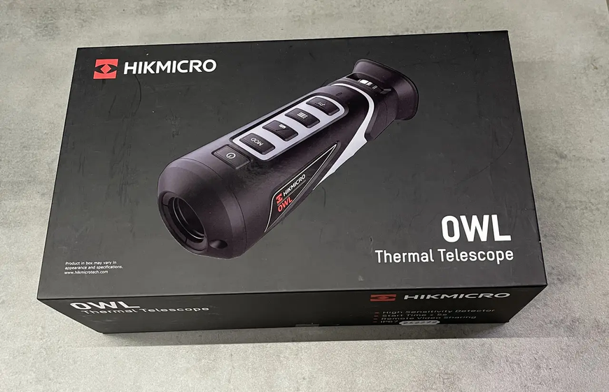 Тепловизионный монокуляр HikMicro OWL OH35, сенсор 384х288, 35 мм, OLED, WiFi, видеозапись 242272 фото