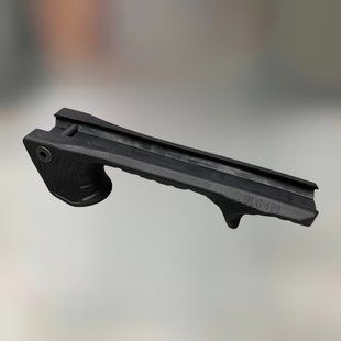Рукоятка перенесення вогню DLG TACTICAL (DLG-159-black), Чорна, горизонтальна, упор на цівку на планку Вівер/Пікатінні 241856 фото
