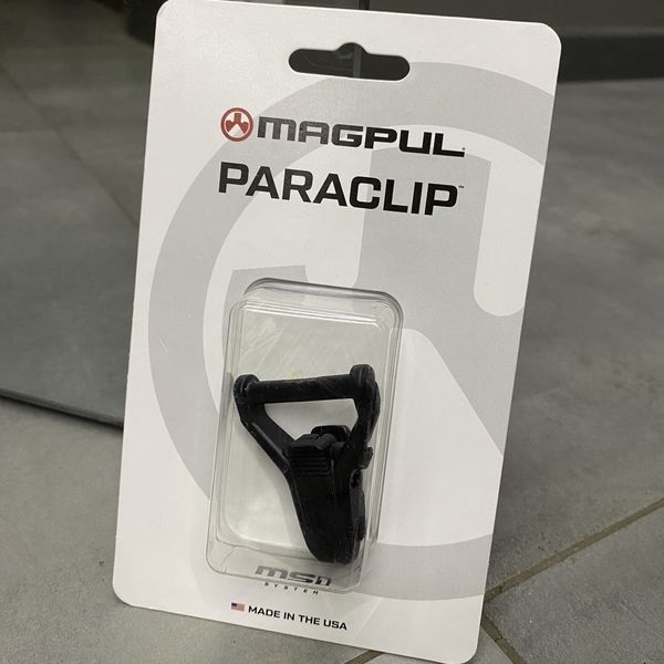 Антабка Magpul Paraclip&trade; для ременя MS1 або адаптерів (швидкознімна), Чорна, кріплення для ременя на зброю MAG541 242692 фото