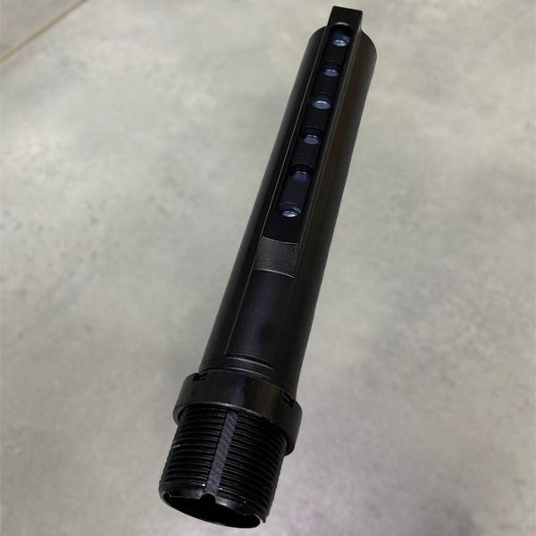 Труба для приклада АR15, DLG TACTICAL (DLG-137), Mil Spec Черная , алюминий с твердым анодированным покрытием 241847 фото