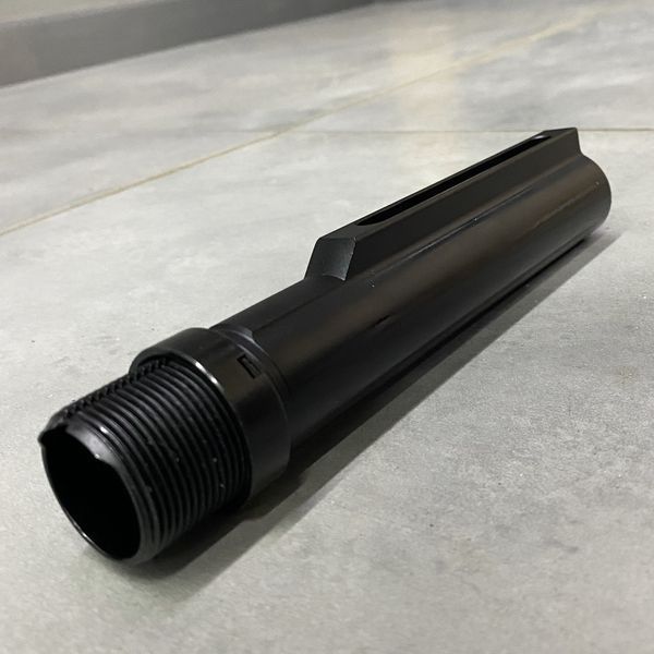 Труба для приклада АR15, DLG TACTICAL (DLG-137), Mil Spec Черная , алюминий с твердым анодированным покрытием 241847 фото