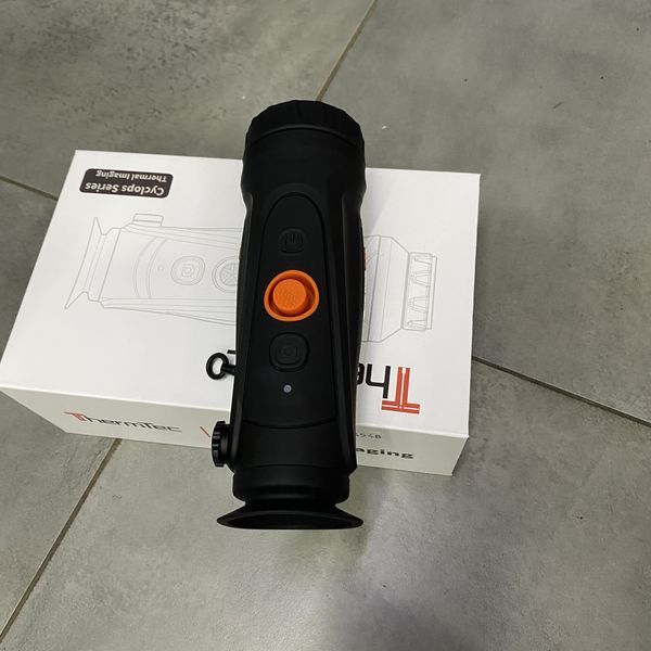 Тепловізор ThermTec Cyclops 635, 35 мм, 640x512, AI-режим розпізнавання та оцінки дистанції, двосторонній Wi-Fi 244548 фото