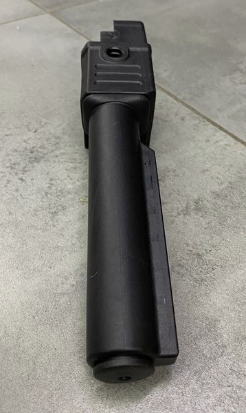 Труба складана для прикладу АК, DLG TACTICAL (DLG-147-black), Mil Spec Чорна, трубний складаний адаптер 241774 фото