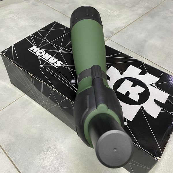 Підзорна труба KONUS KONUSPOT-80C 20-60x80, штатив у комплекті, чохол, адаптер для смартфона 243432 фото
