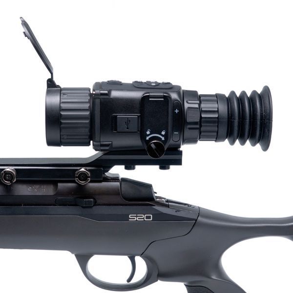 Тепловізійний приціл HikMicro Thunder TH25, 900 м, 25 мм, Wi-Fi, запис відео, стадіометричний далекомір 243560 фото