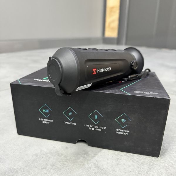 Тепловизор HikMicro Lynx LE15S, 15 мм, Wi-Fi, стaдиoмeтpичecĸий дaльнoмep, видеозапись 245346 фото