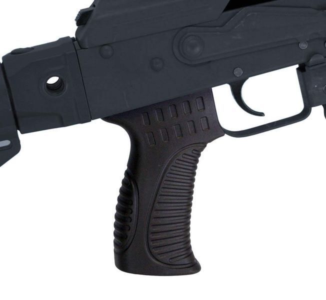 Ручка пістолетна для АК47/АК74 DLG Tactical (DLG-107), колір Чорний, з відсіком усередині 243874 фото